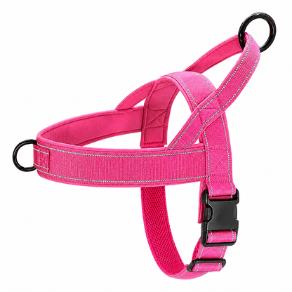 Dual-Control Reflective Dog Harness